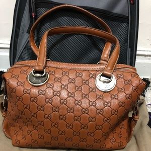 Gucci Branded Brown bag satchel